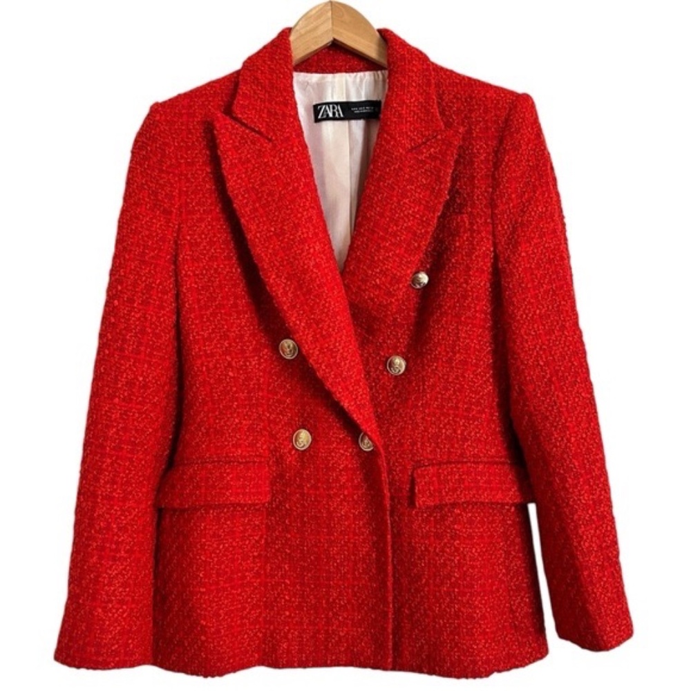 Zara Women's Red Blazer
